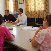 Reunión con los vecinos de Doña Blanca Reunión con los vecinos de Doña Blanca