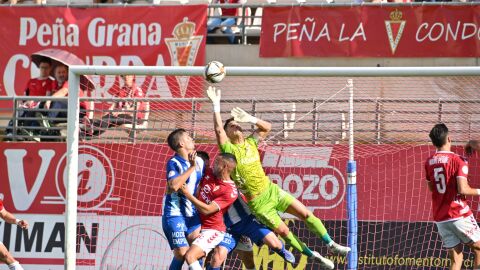 Miguel Serna, portero del Real Murcia