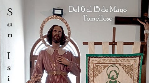 Cartel San Isidro 2022 en Tomelloso