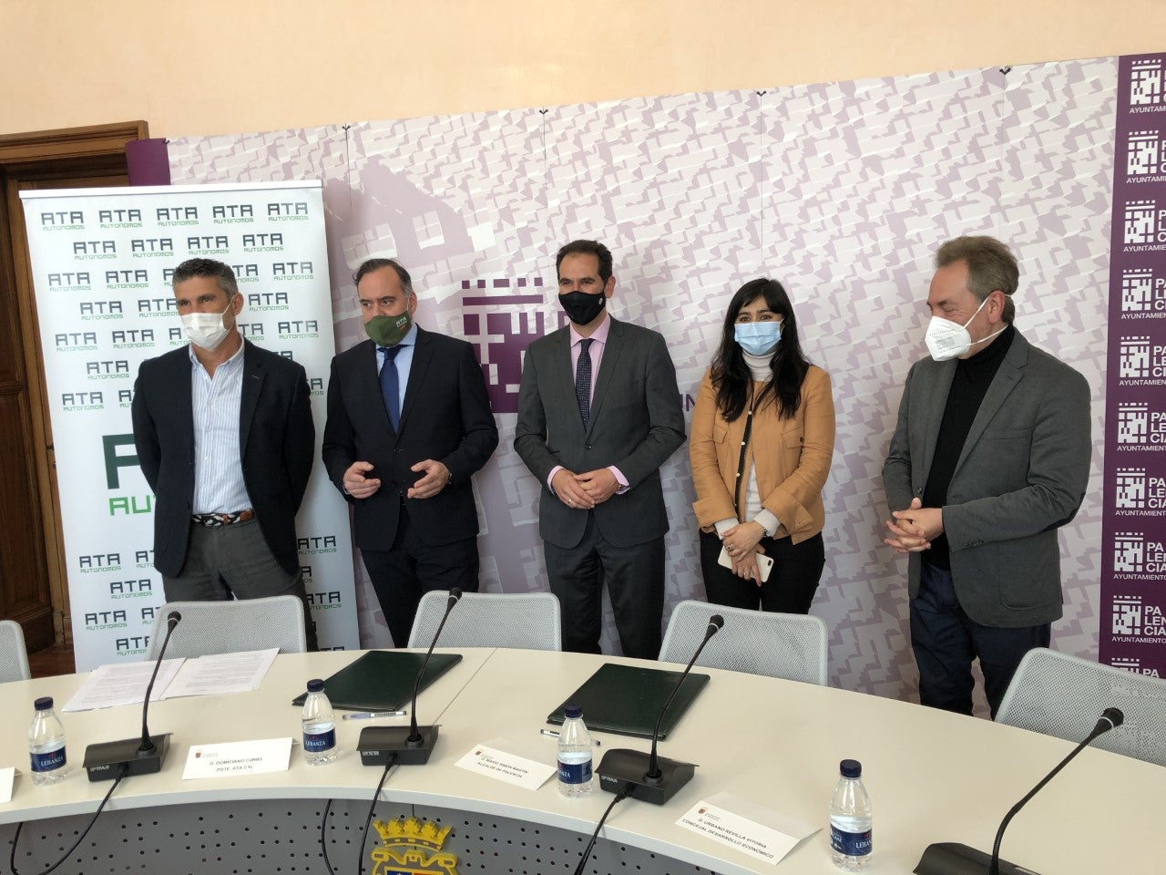 Ayuntamiento de Palencia y ATA CyL firman un convenio de colaboración con el foco puesto en la generación de actividad económica Ayuntamiento de Palencia y ATA CyL firman un convenio de colaboración con el foco puesto en la generación de actividad económica
