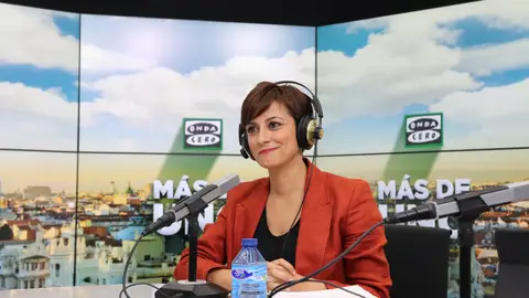 Isabel Rodríguez, en el estudio de Onda Cero. Isabel Rodríguez, en el estudio de Onda Cero. / Onda Cero