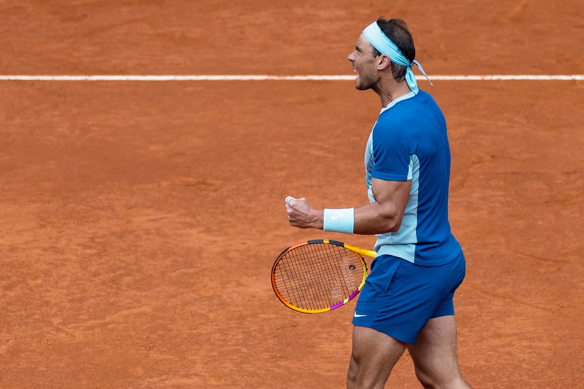Rafa Nadal vuelve a la competición y debuta en Madrid con victoria ante Kecmanovic Rafa Nadal vuelve a la competición y debuta en Madrid con victoria ante Kecmanovic