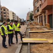 El Ayuntamiento de Betxí inicia el proyecto de mejora en la avenida Primero de Mayo