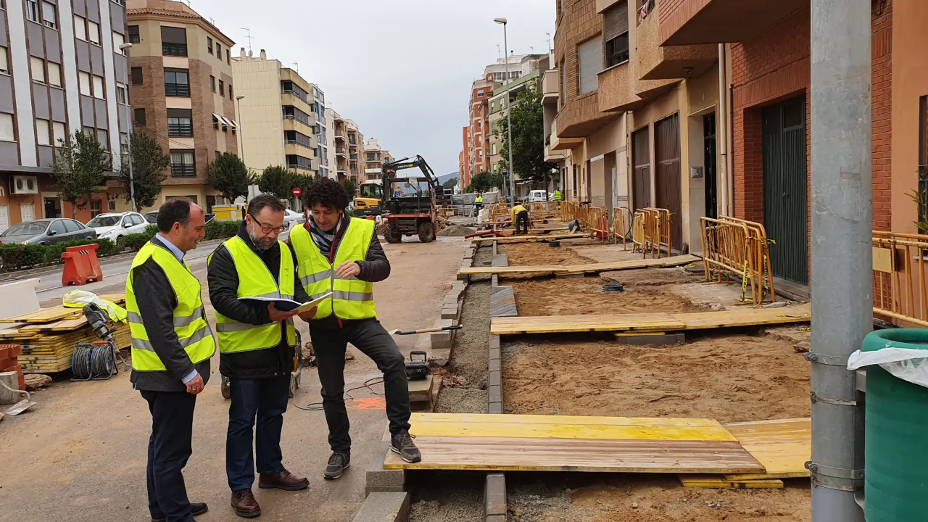 El Ayuntamiento de Betxí inicia el proyecto de mejora en la avenida Primero de Mayo