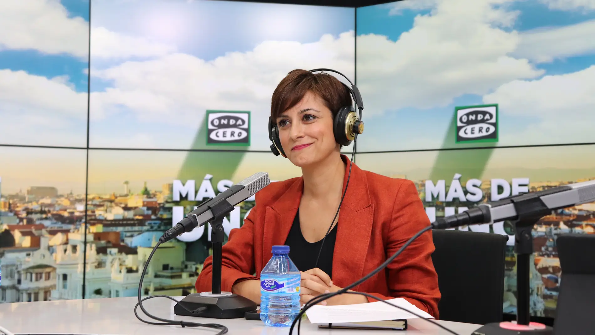 La ministra portavoz del Gobierno, Isabel Rodríguez, en 'Más de uno'