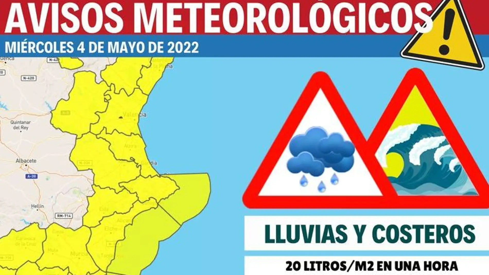 La previsión según Proyecto Mastral octavo miércoles consecutivo de lluvias    