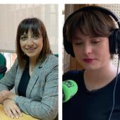 Miriam Andrés, Secretaria provincial PSOE Palencia y nuestra compañeraSusana Sánchez