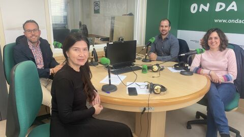 H&eacute;ctor D&iacute;ez, Mayte Vilaseca, Jos&eacute; Navarro y Eva Crisol