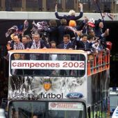 El Valencia campeón de Liga 2002