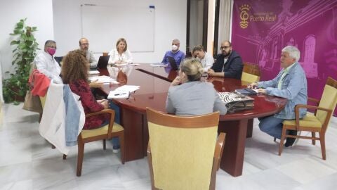 Reuni&oacute;n en el Ayuntamiento de Puerto Real