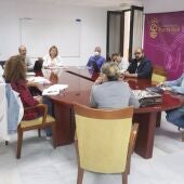 Reunión en el Ayuntamiento de Puerto Real