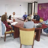 Reunión en el Ayuntamiento de Puerto Real Reunión en el Ayuntamiento de Puerto Real