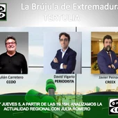 Tertulia Brújula Extremadura Tertulia Brújula Extremadura
