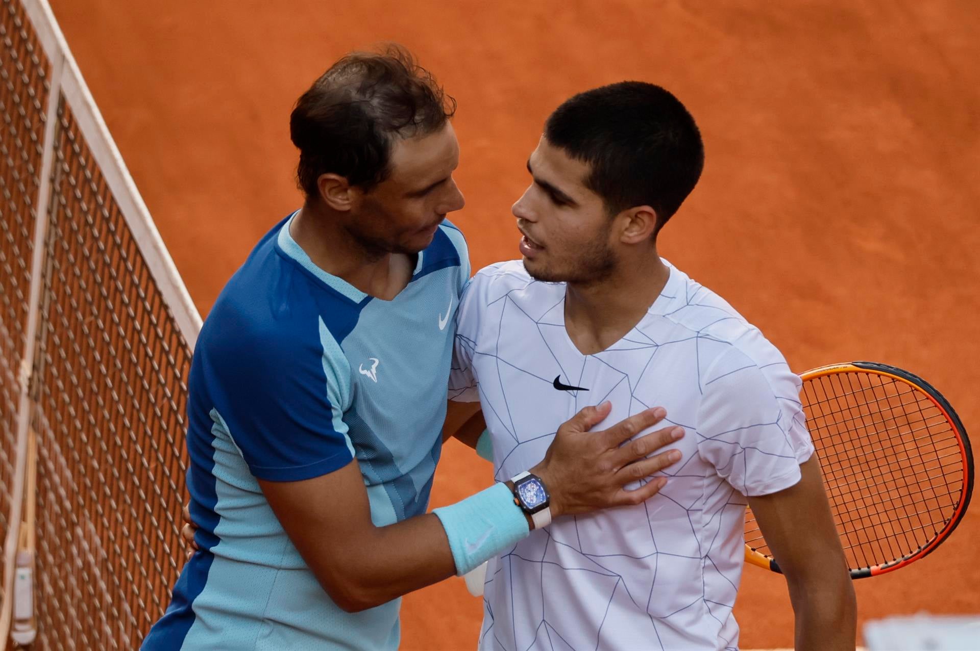 Alcaraz vence a Nadal por primera vez y se cita en las semifinales de Madrid con Djokovic Alcaraz vence a Nadal por primera vez y se cita en las semifinales de Madrid con Djokovic