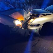 Imagen de los vehículos accidentados recogida por la Policía Local