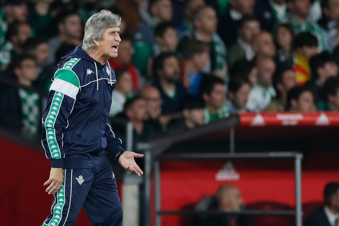 Pellegrini: "Los cuatro partidos que restan son finales" Pellegrini: "Los cuatro partidos que restan son finales"