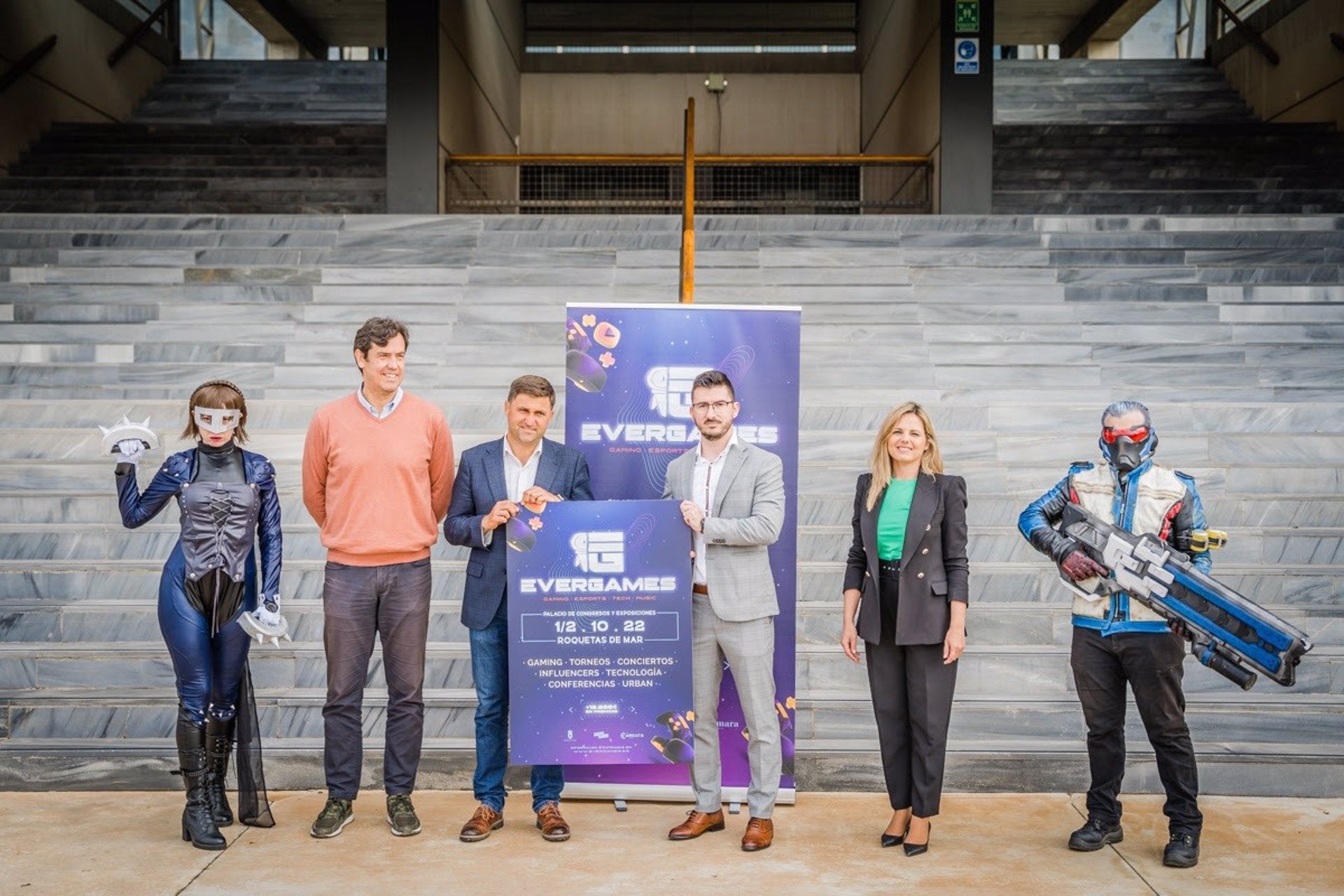 Roquetas de Mar espera reunir a más de 20.000 jugadores del 1 al 2 de octubre en el 'Evergames' Roquetas de Mar espera reunir a más de 20.000 jugadores del 1 al 2 de octubre en el 'Evergames'