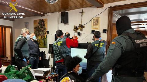 Detenci&oacute;n banda organizada