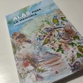 Portada "Alas para la memoria" de José Guzmán Piña Portada "Alas para la memoria" de José Guzmán Piña