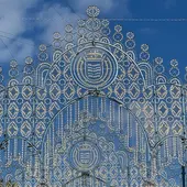 Detalle del alumbrado de la Feria de Jerez de este año Detalle del alumbrado de la Feria de Jerez de este año