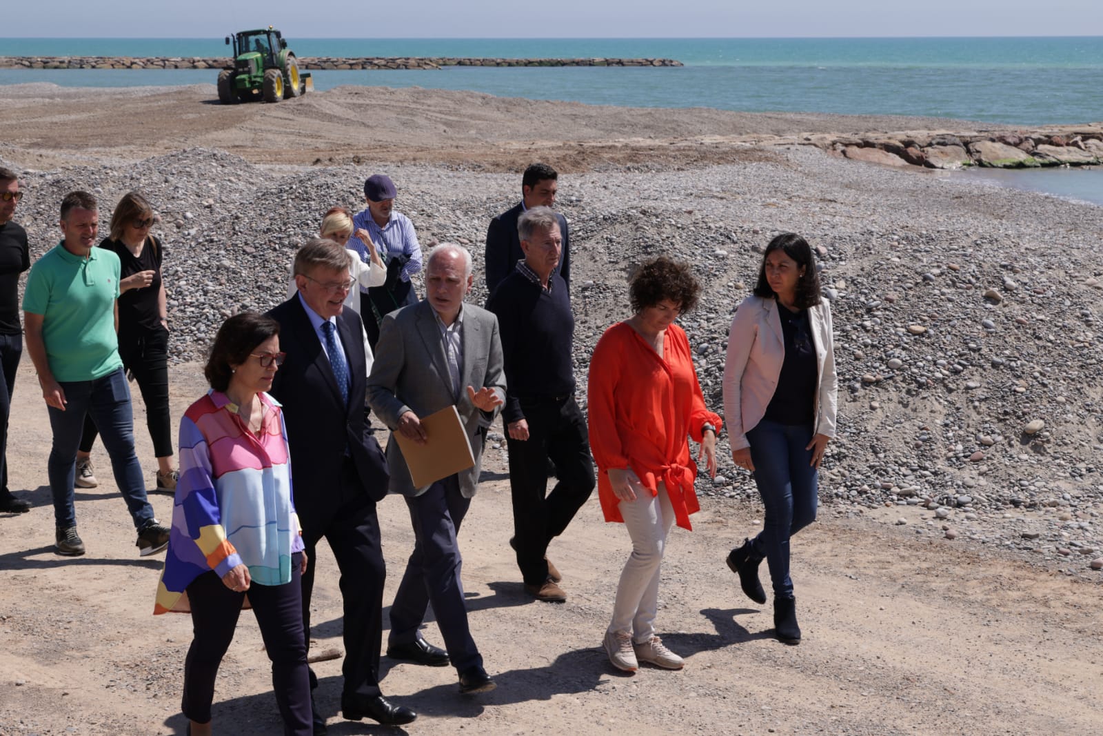 Avanzan las actuaciones contra la regresión del litoral en Almenara Avanzan las actuaciones contra la regresión del litoral en Almenara