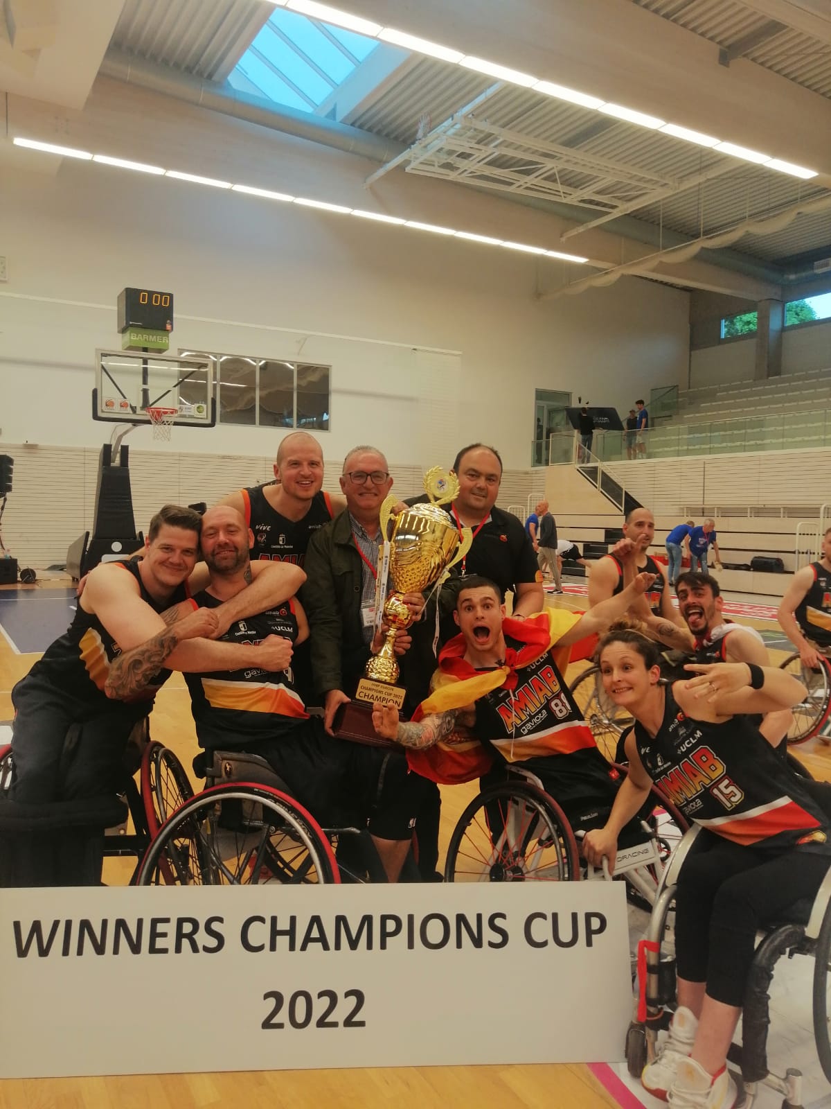 El BSR Amiab Albacete, Campeón de Europa El BSR Amiab Albacete, Campeón de Europa