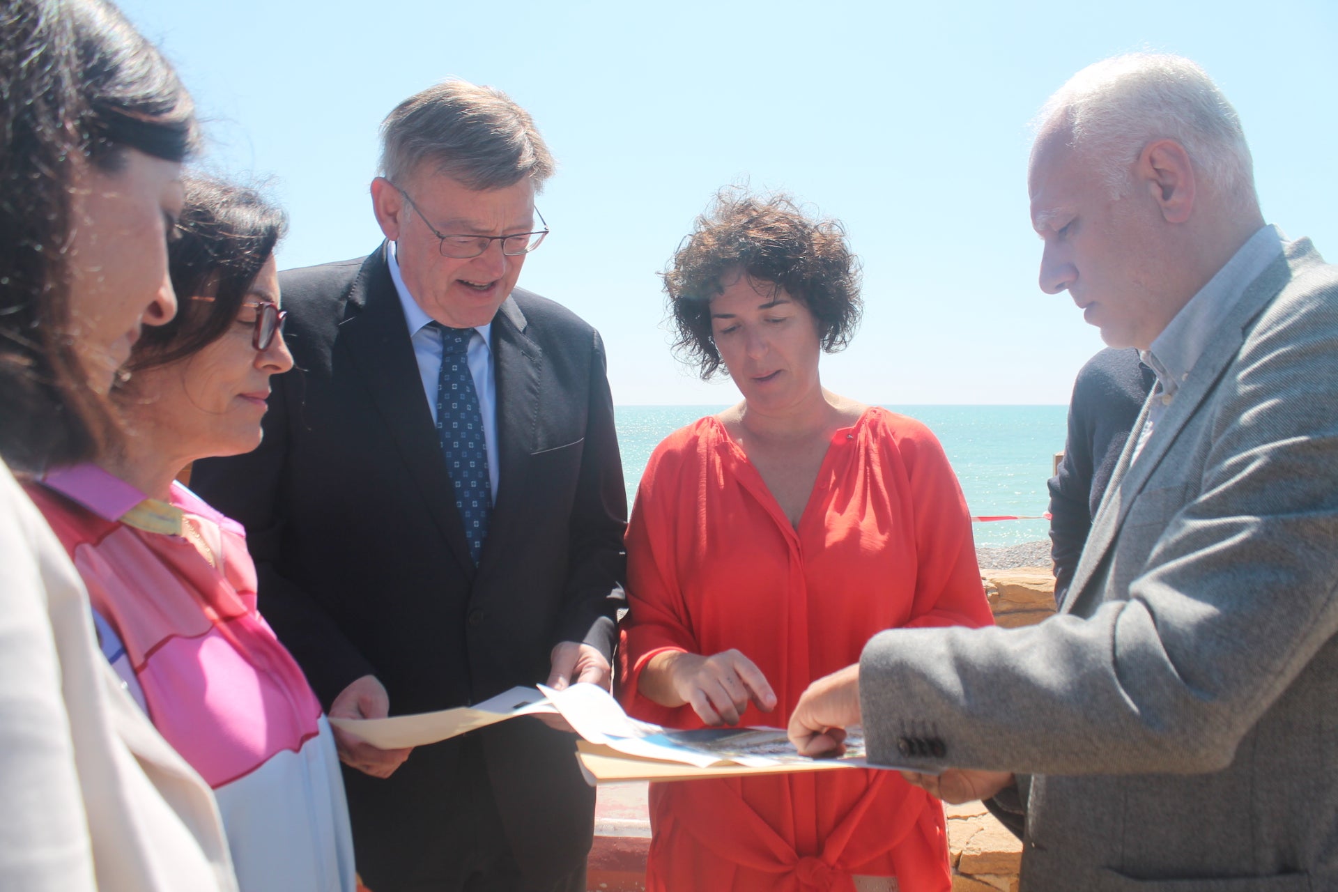 Las obras de estabilización de la playa de Almenara acabarán antes de julio Las obras de estabilización de la playa de Almenara acabarán antes de julio