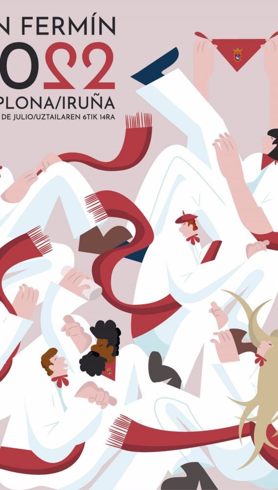 Beti bezala | Cartel de Sanfermin 2022
