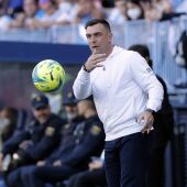 Pablo Guede, entrenador del Málaga CF