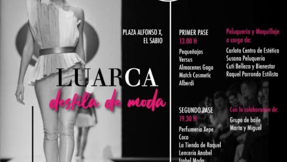 Una decena de establecimientos participarán en Luarca desfile moda.