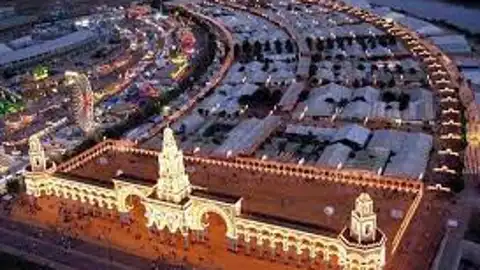 Panorámica de la feria de Córdoba Panorámica de la feria de Córdoba