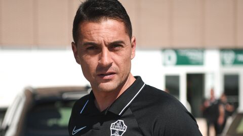 Francisco Rodríguez, entrenador del Elche. Francisco Rodríguez, entrenador del Elche.