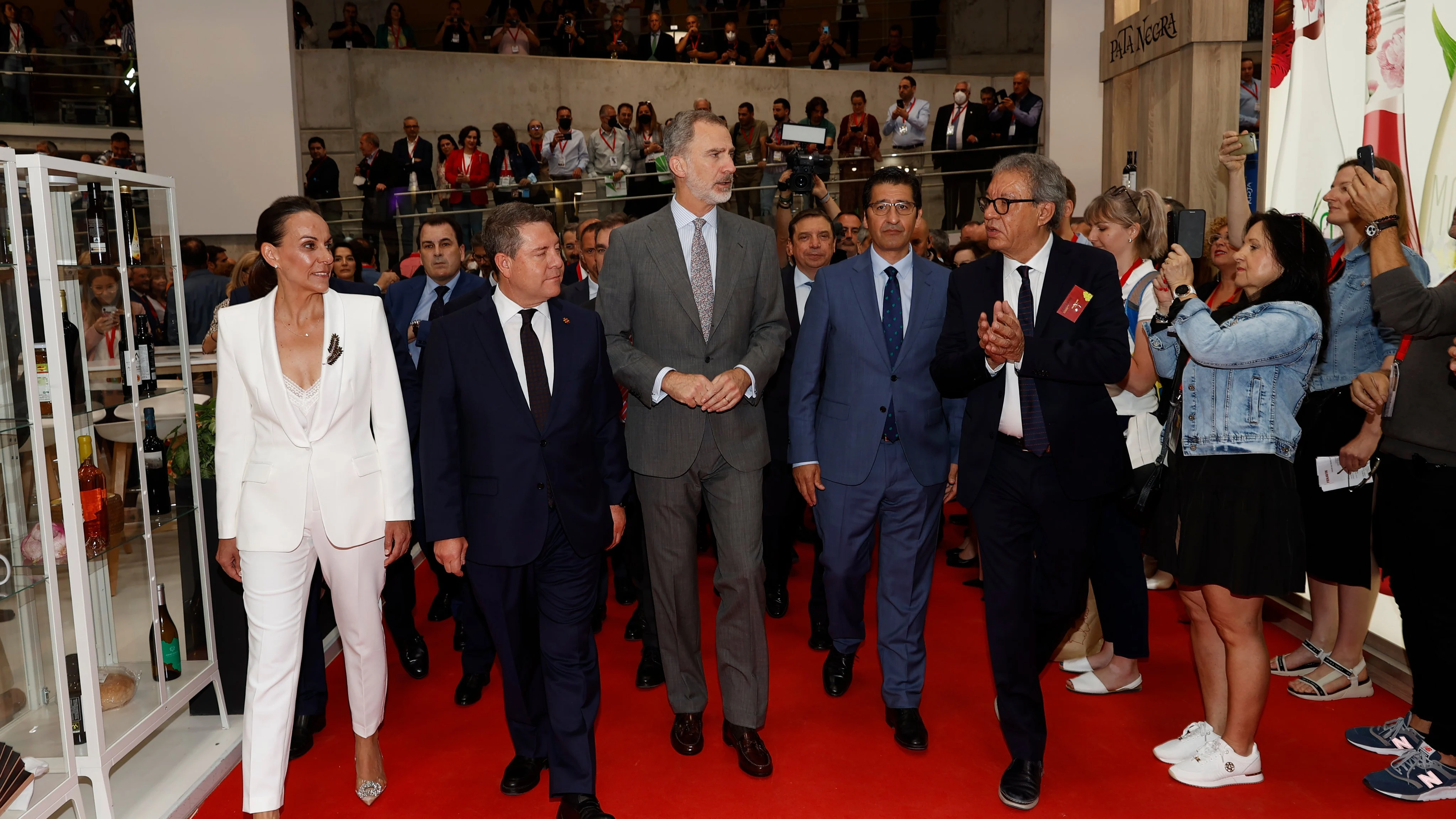 El Rey Felipe VI ha inaugurado FENAVIN