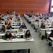Imagen de varios estudiantes en clase. / Efe Imagen de varios estudiantes en clase. / Efe