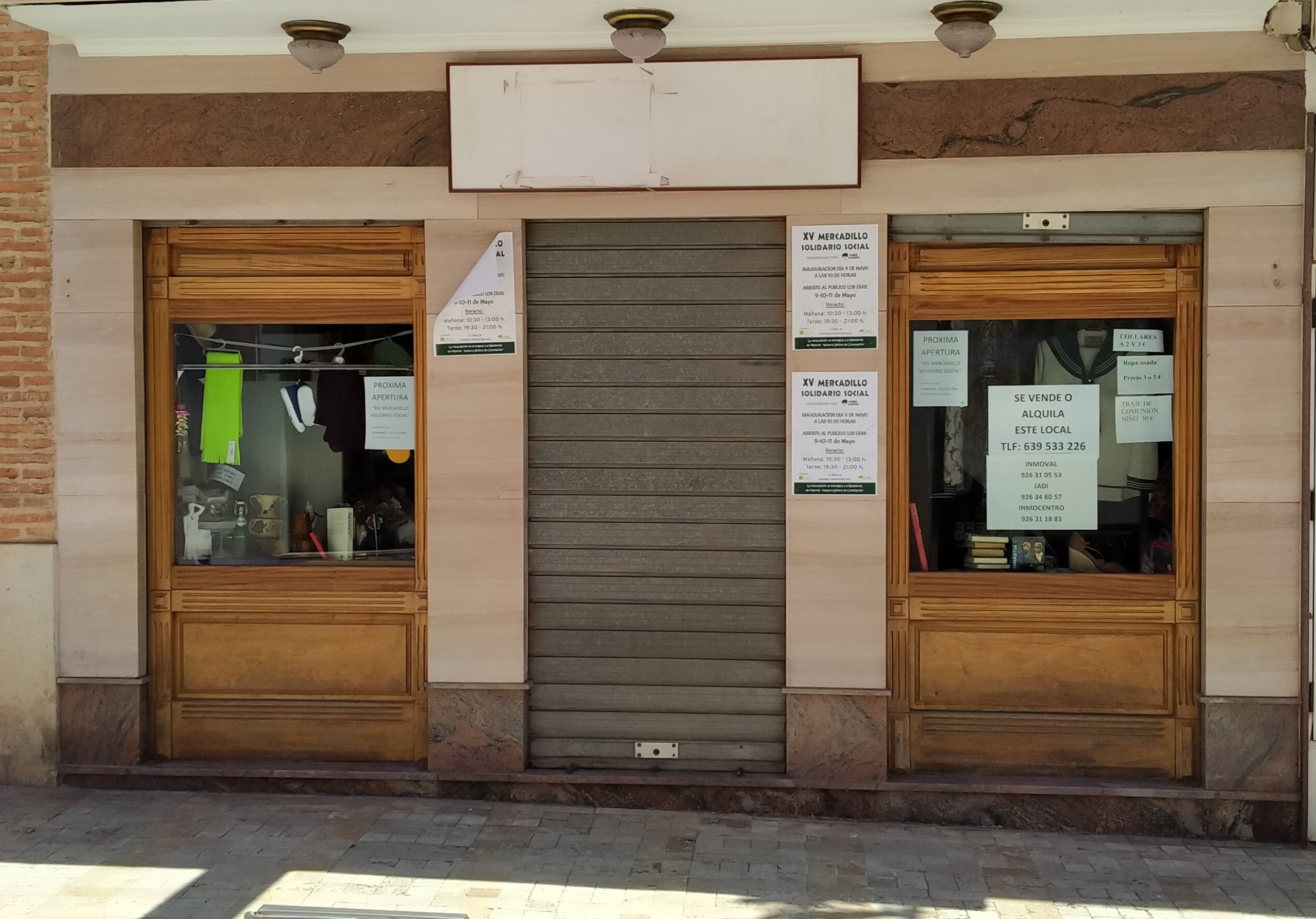 Una nueva edición de su mercadillo solidario podría poner un punto y final Una nueva edición de su mercadillo solidario podría poner un punto y final