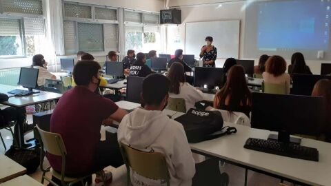 Aula del CPIF Los Enlaces de Zaragoza