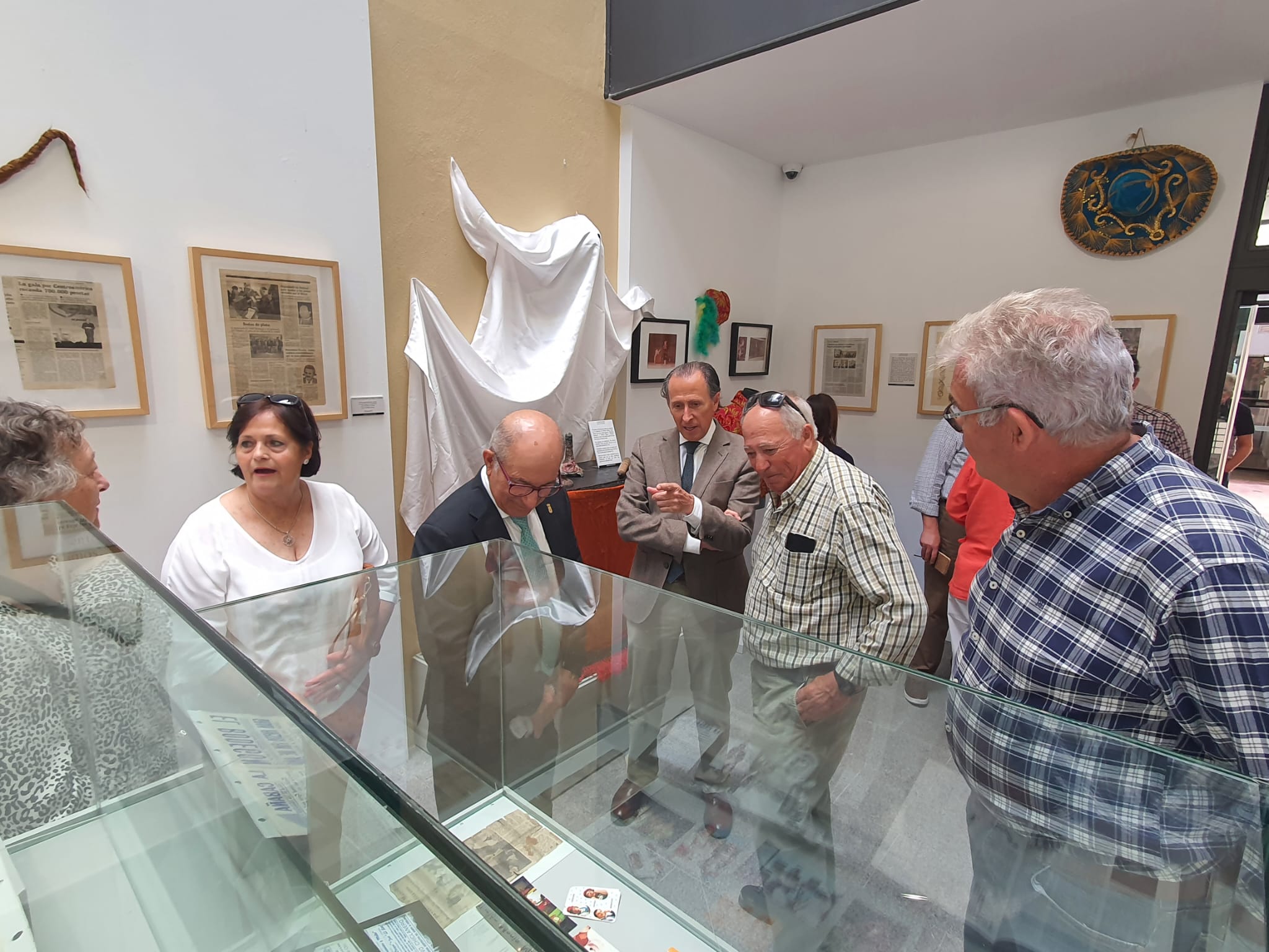 Inaugurada la exposición ‘50 años de ilusión. Manolo Macías Suazo’ Inaugurada la exposición ‘50 años de ilusión. Manolo Macías Suazo’