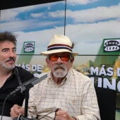 Agustín Jiménez y Agustín Jiménez padre en 'La Hora Guasa' de Más de uno
