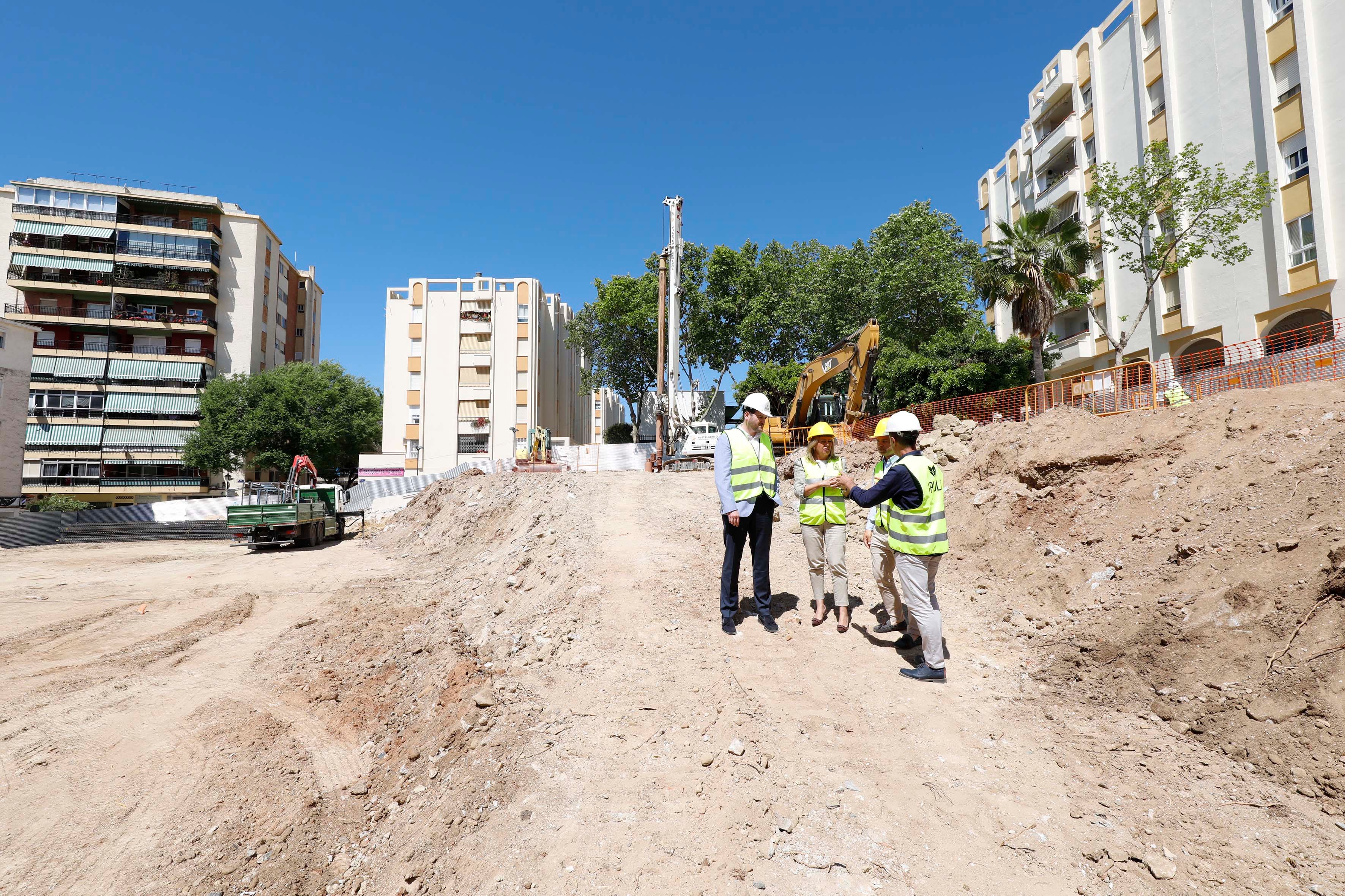 Comienza la obra del aparcamiento subterráneo de Divina Pastora Comienza la obra del aparcamiento subterráneo de Divina Pastora