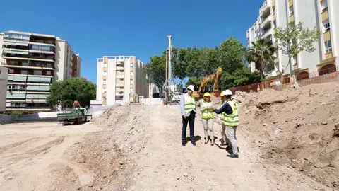Obra aparcamiento Divina Pastora Marbella Obra aparcamiento Divina Pastora Marbella