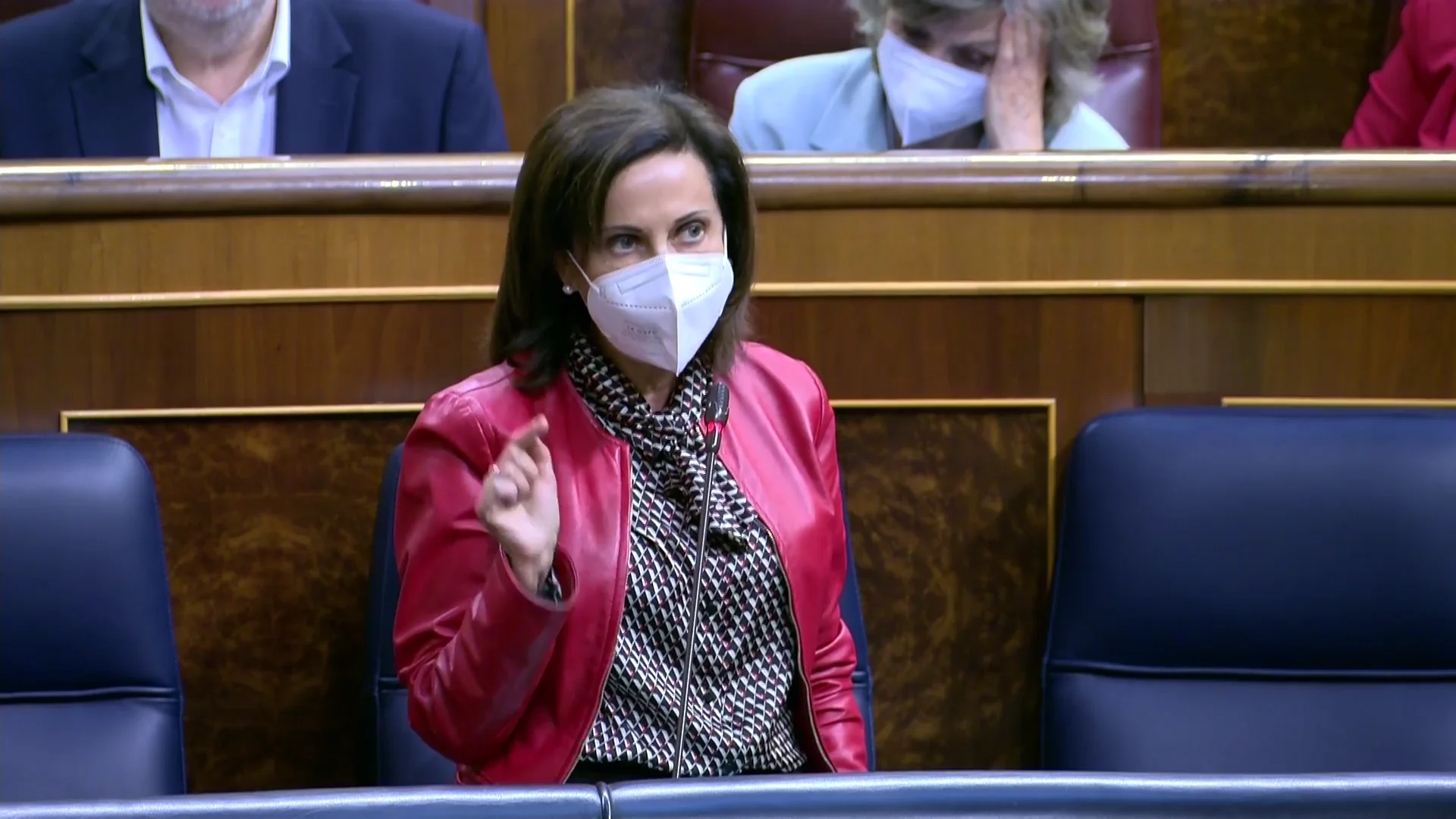 Margarita Robles, al PP: "No voy a consentir que nadie me d&eacute; lecciones de la defensa del CNI y de las Fuerzas Armadas"