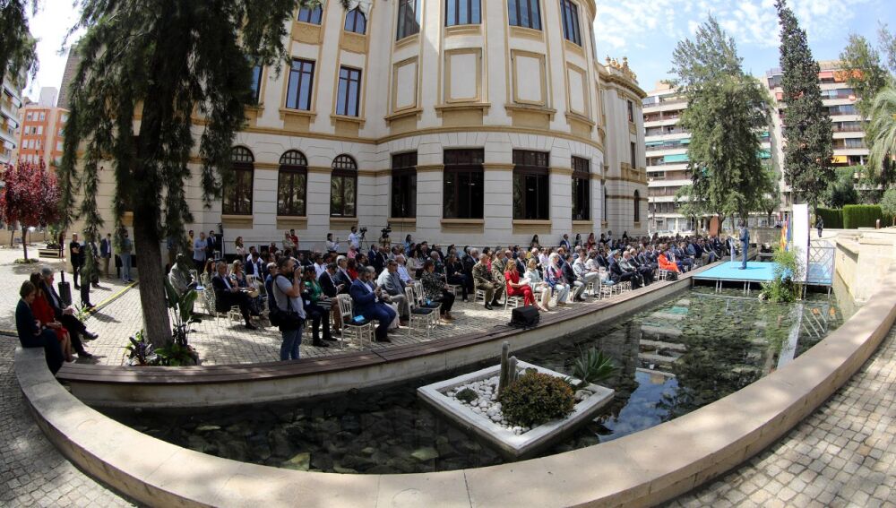 Un momento del acto conmemorativo del 200 aniversario 