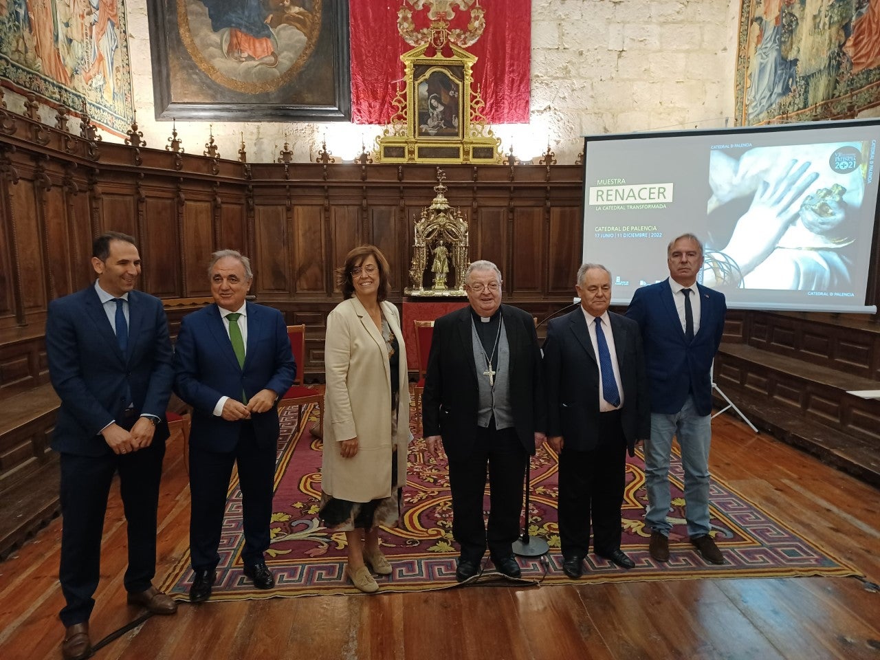 "Renacer", la exposición que supondrá un "antes y un después" en la Catedral de Palencia "Renacer", la exposición que supondrá un "antes y un después" en la Catedral de Palencia