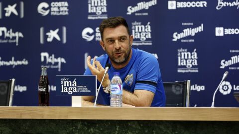 Pablo Guede, entrenador del M&aacute;laga CF