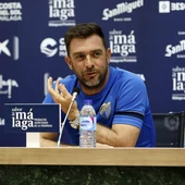 Pablo Guede, entrenador del Málaga CF Pablo Guede, entrenador del Málaga CF