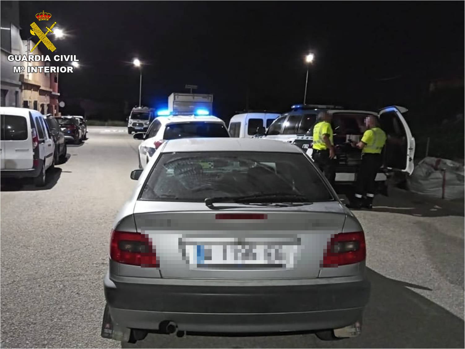 Detenido en Agost un conductor tras perseguirlo la Guardia Civil durante 50 minutos Detenido en Agost un conductor tras perseguirlo la Guardia Civil durante 50 minutos