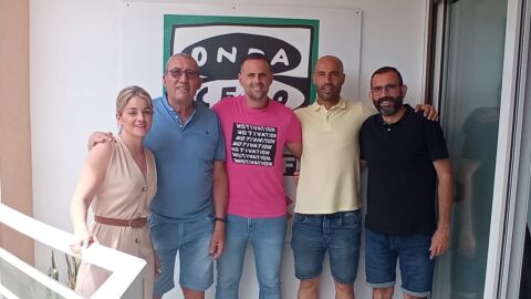 B&aacute;rbara S&aacute;nchez, Coco Regueira, Julio Rodr&iacute;guez, Javier A&ntilde;&oacute;n y Miguel Gonz&aacute;lez