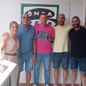 Bárbara Sánchez, Coco Regueira, Julio Rodríguez, Javier Añón y Miguel González