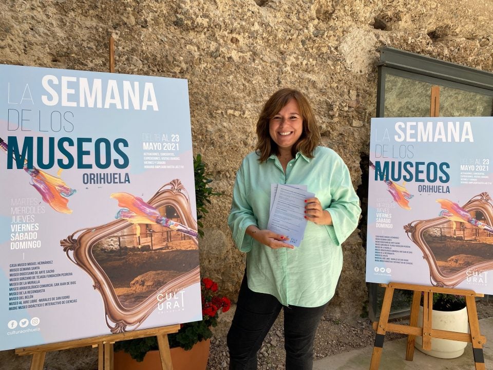 Mar Ezcurra. edil de Cultura de Orihuela, nos habla de la noche de los Museos este viernes Mar Ezcurra. edil de Cultura de Orihuela, nos habla de la noche de los Museos este viernes