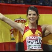 La mejor atleta española de la historia, Ruth Beitia, participará el domingo en Torrevieja 